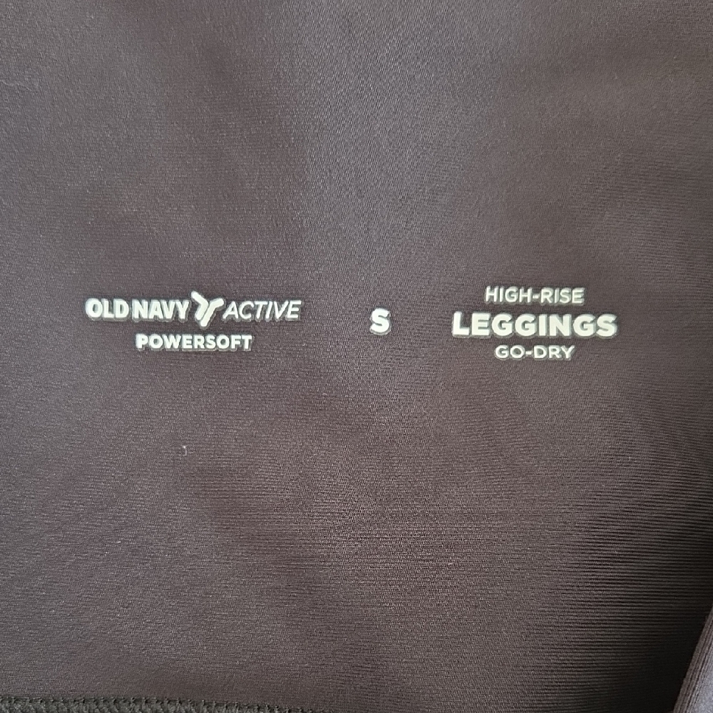 Old Navy Active Black High-Rise Leggings (Pair) - Picture 2 of 2